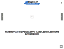 Tablet Screenshot of jdmachinery.net